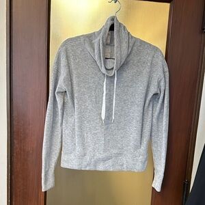 Lululemon Go Forward Light Grey Fleece Pullover